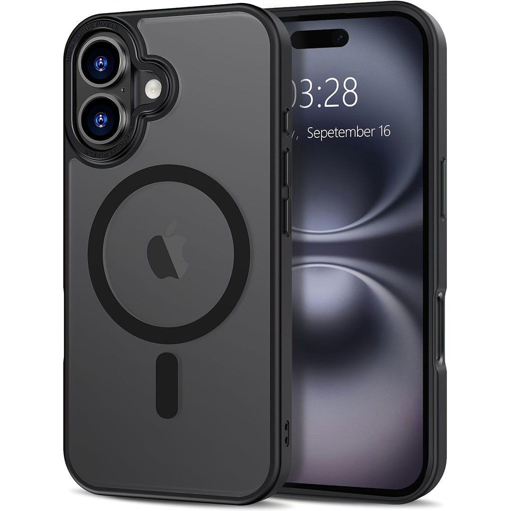 Capa à prova de choque para o novo for iphone 17, com uma capa protetora magnética para 17 Pro Max.
