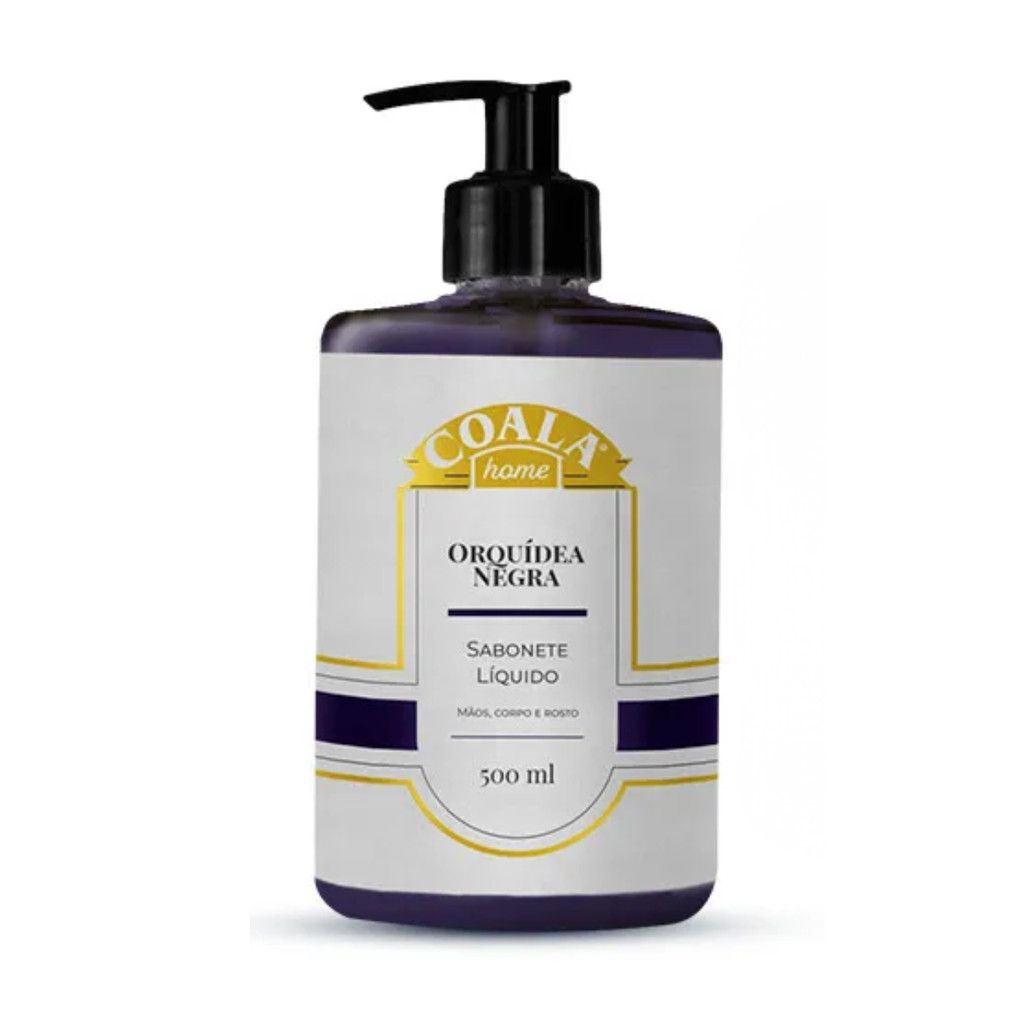 SABONETE LÍQUIDO COALA ORQUÍDEA NEGRA 500ML em Oferta na Shopee