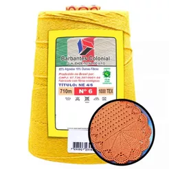 Barbante Piratininga Colonial 700g Colorido Cru Fio 4 6 8 crochê tricô tapete artesanato euroroma