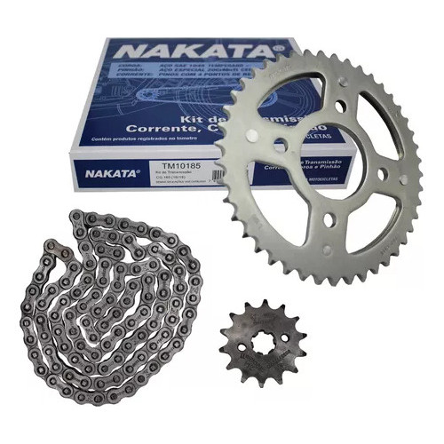 Kit Relação Transmissão Cg 160 Start 2016 17 18 19 Titan Fan em Oferta na Shopee
