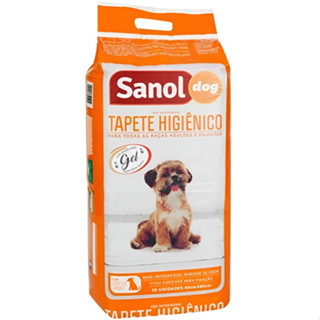 Tapete Higiênico Sanol Dog 60x80cm 30 Unidades Alta Absorção em Oferta na Shopee