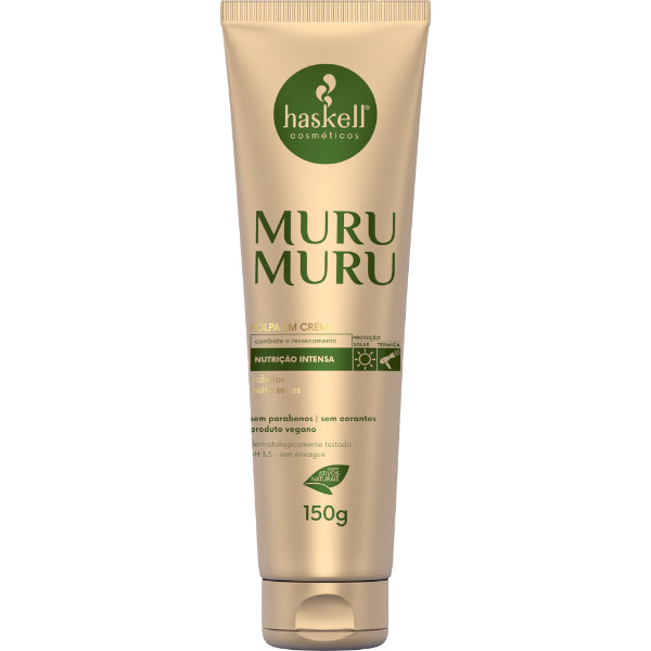 Poupa em Creme Murumuru 150gr Haskell em Oferta na Shopee