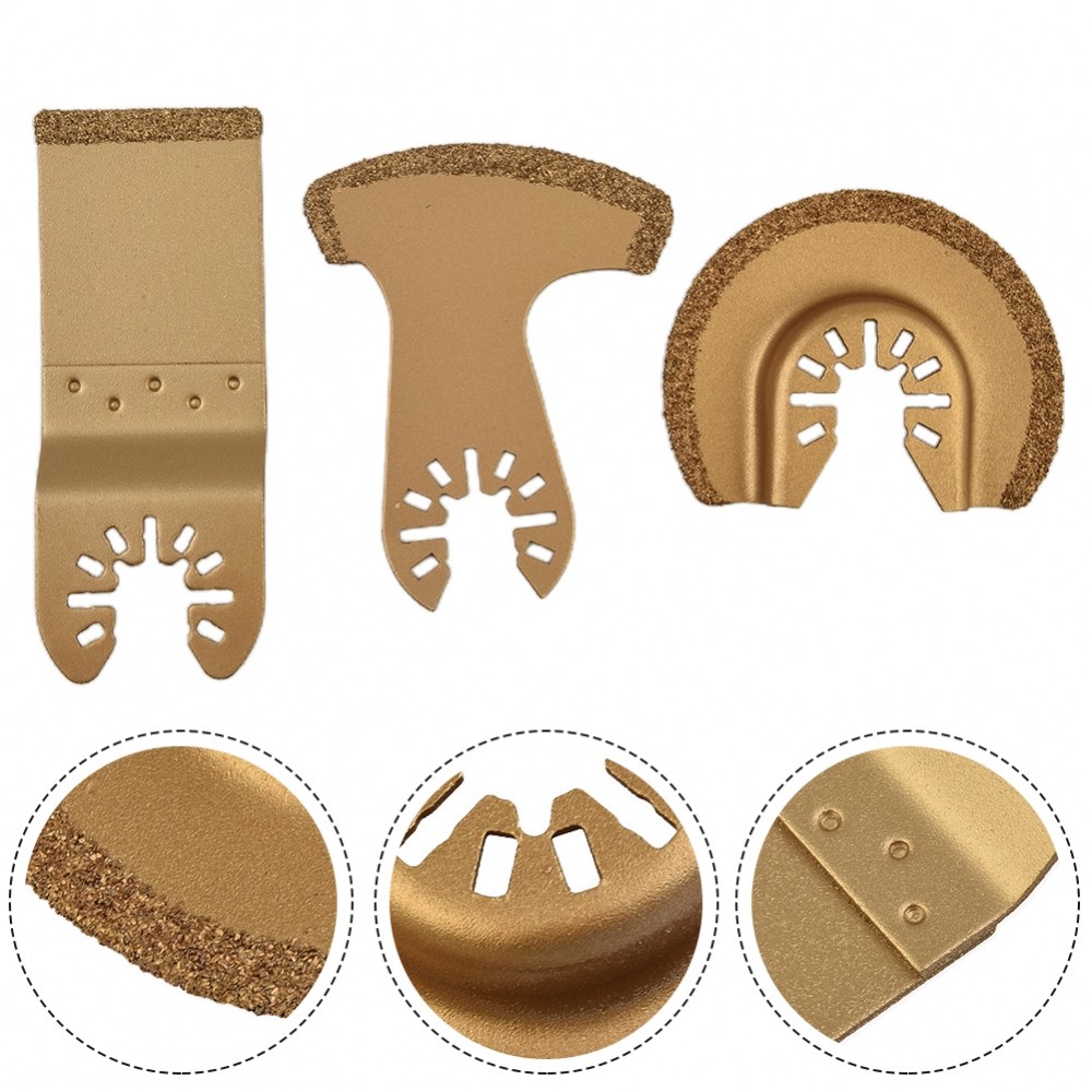 Lâmina De Serra Multi Kits De Ferramentas Grão Ferramenta Multifuncional Segmento Multiferramenta Oscilante