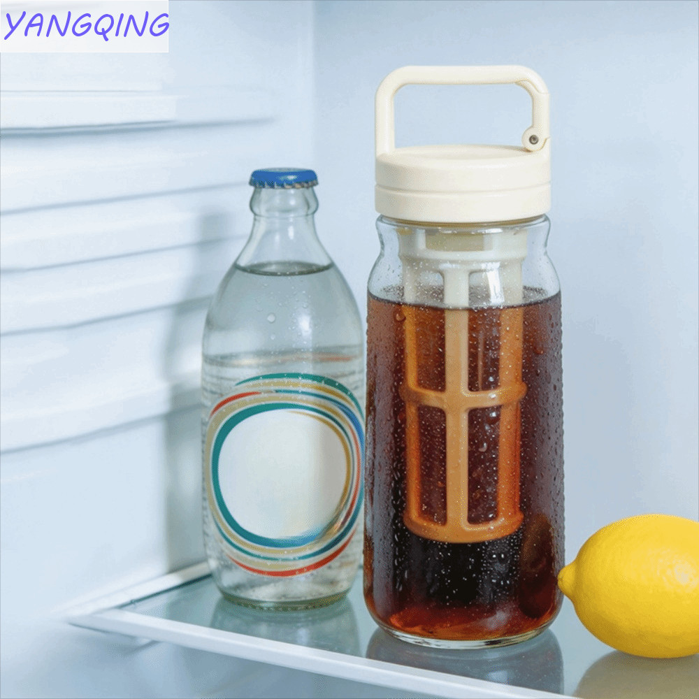 Cafeteira YANGQING Cold Brew , Com Filtro De Malha Tritan Cup , Garrafa De Café Transparente 600/800 ML