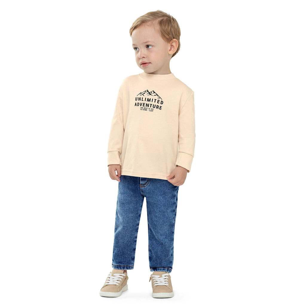 Calça Infantil Menino Moletom Jeans Colorittá Azul