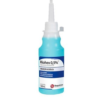 Clorexidina Riohex 0,5% Solução Alcoólica Colorida 100 ML Rioquímica
