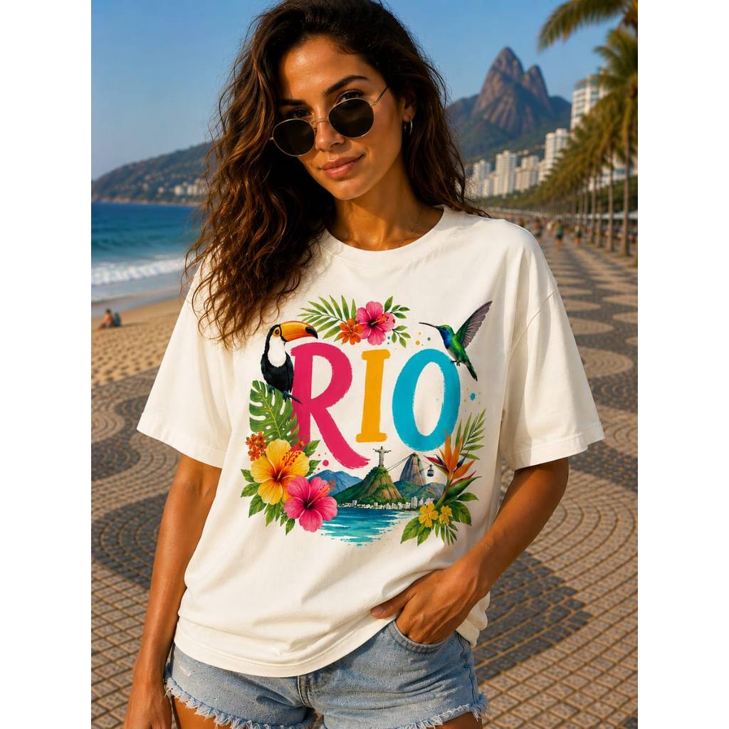 Camiseta Feminina Estilosa em Algodão Blusa Feminina Elegante Dia a Dia.