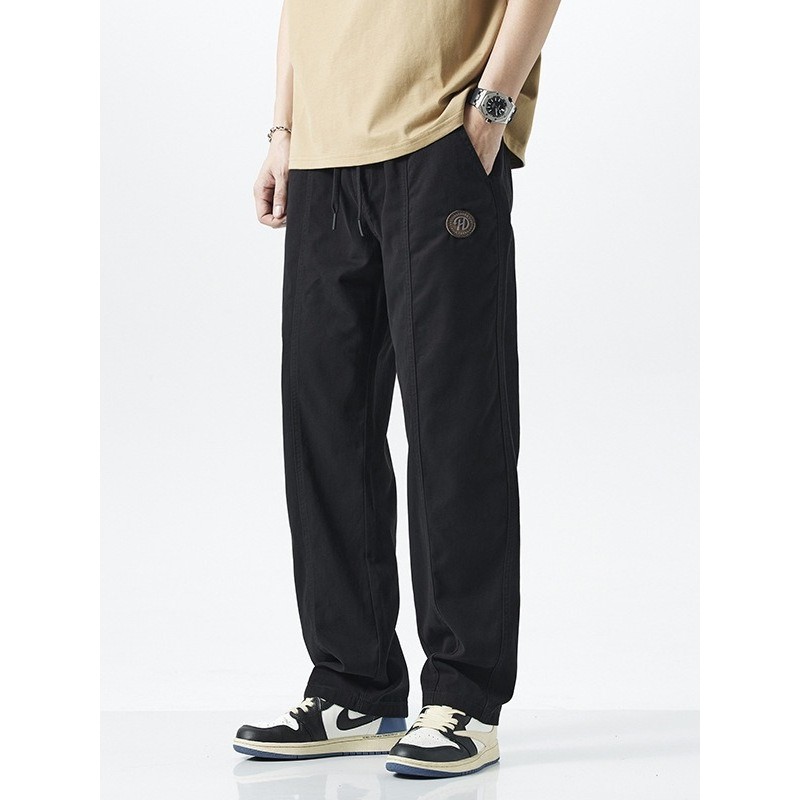 Americano Retro puro algodão calças de trabalho masculino outono inverno macacão resistente ao desgaste ferro-livre tama