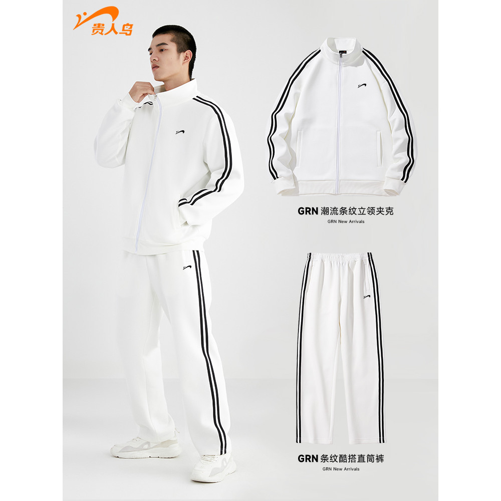 Nobre pássaro masculino Casual terno esportivo casal primavera outono roupas esportivas menino jaqueta casaco outono ter