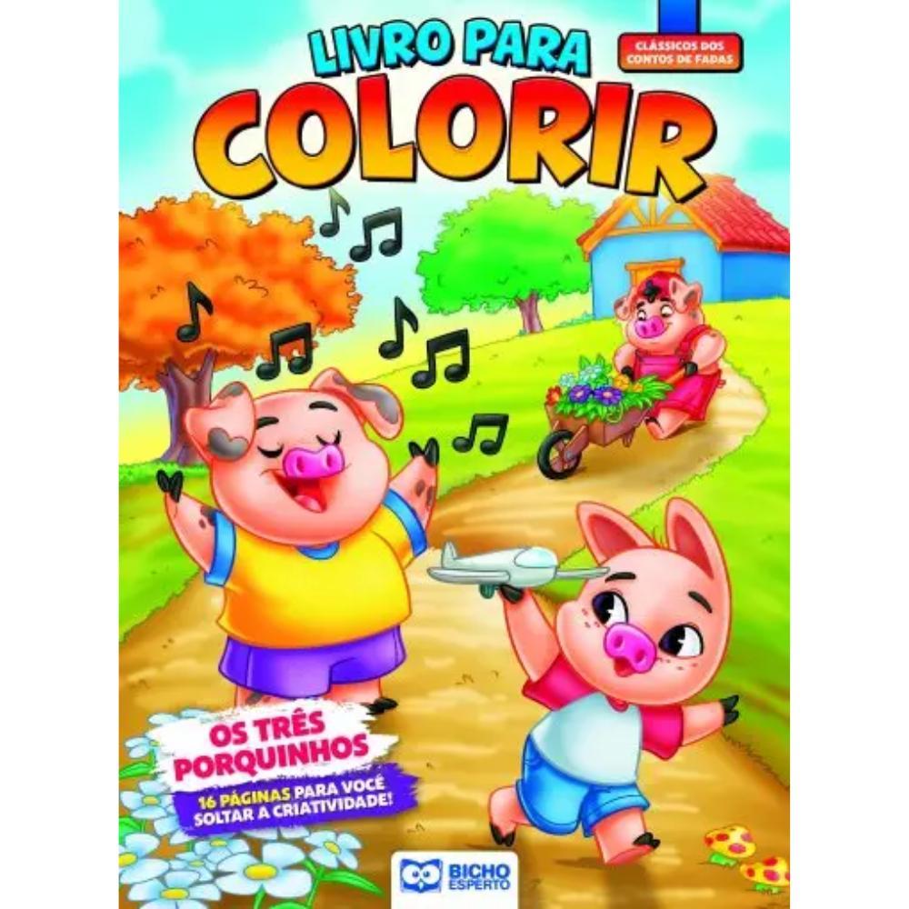 Colorir Clássicos - Os Três Porquinhos