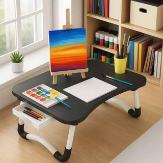 Mesa Notebook Suporte Cama Bandeja Computador Laptop Trabalho Estudo Apoio Home Office