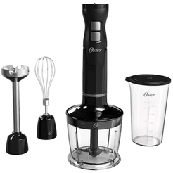 Mixer Multifuncional 3 em 1 Black com Mini Processador Batedor e Copo Medidor Oster