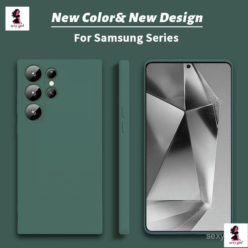 Capa de silicone líquido para Samsung Galaxy A37 A57 A05 A14 A15 A16 A22 A23 A24 A25 A26 A35 A34 A36 A54 A55 A56 EX2D