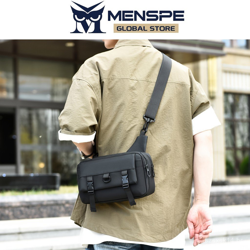 MENSPE Bolsa Masculina, Bolsas de Ombro, Bolsas Transversais, Esportiva, Casual de Alta Qualidade, Men