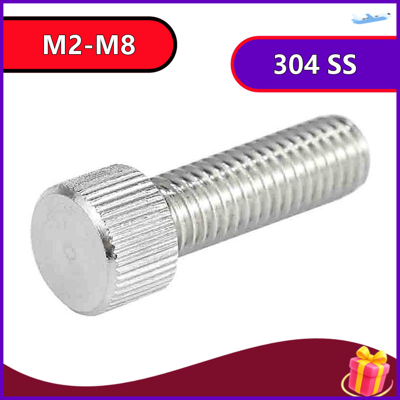 [2-10pcs] manípulo Aço inox 304 M2-M8 resistente à ferrugem [WDY-MB2]