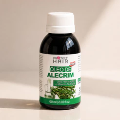 Óleo Vegetal Alecrim 60ml para umectação e crescimento capilar Protect Hair