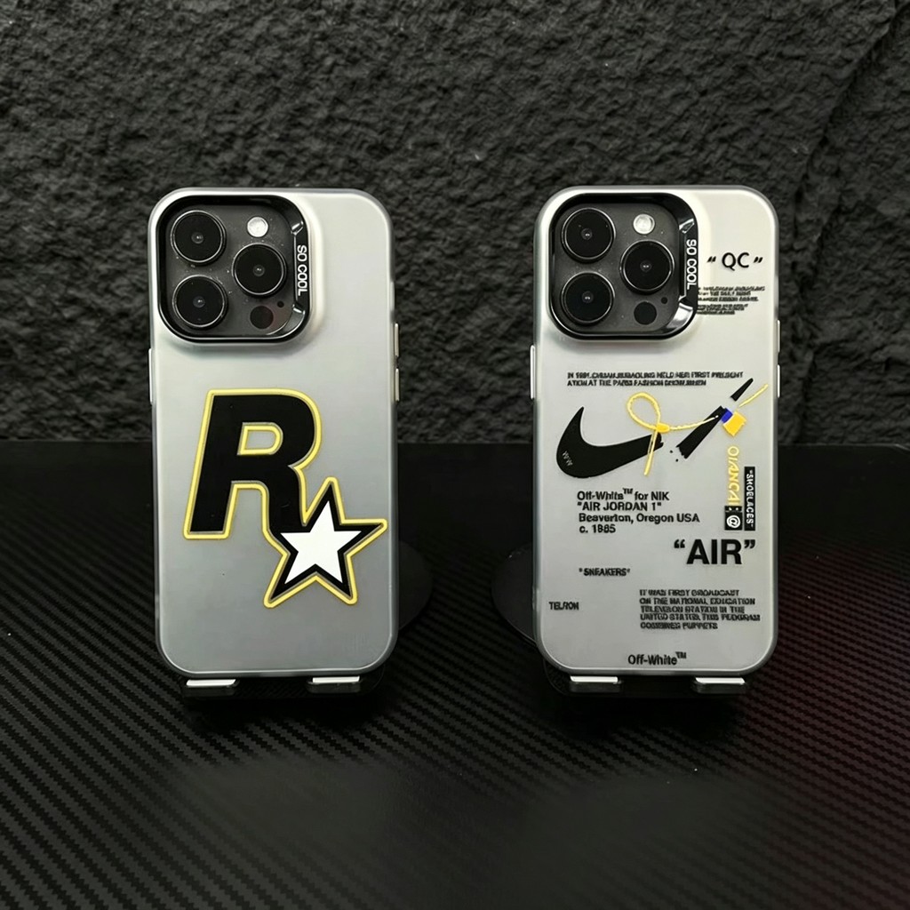 Capa De Telefone Com Logotipo Para Samsung A15 A54 A16 A06 A34 A23 A05 A55 A35 S24 S25 Plus Ultra Silicone Anti-impacto