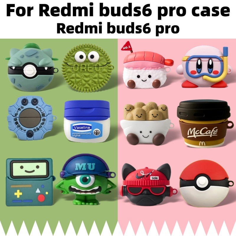 Para xiaomi Redmi Buds 6 Pro Capa De Fone De Ouvido À Prova De Choque Procapa De