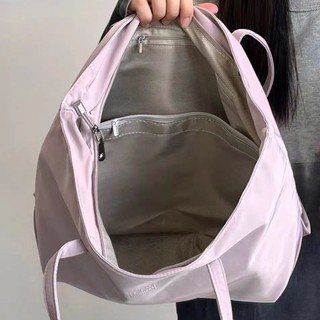 2026 primavera novo estilo bolsa feminina Diagonal grande capacidade bolsa feminina moda portátil sacola de náilon pano 