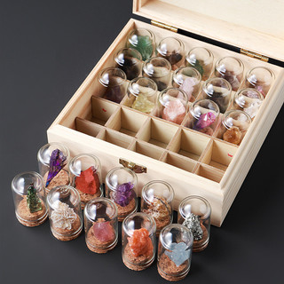 Ornamentos de amostra de minério de cristal colorido, cristal Mineral, pedra áspera, ágata, pedras populares para crianç
