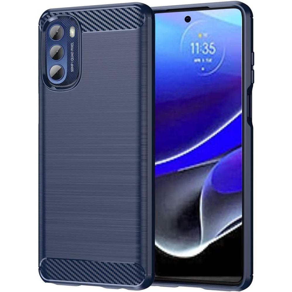 Capa Protetora Flexível de TPU para Celular Motorola Moto G Stylus 5G 2022, Abso