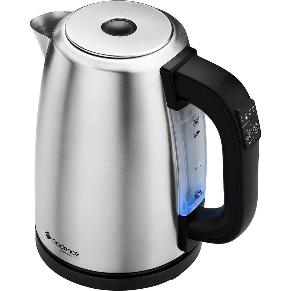 Chaleira Elétrica 1,7L Cadence Supreme Control Inox