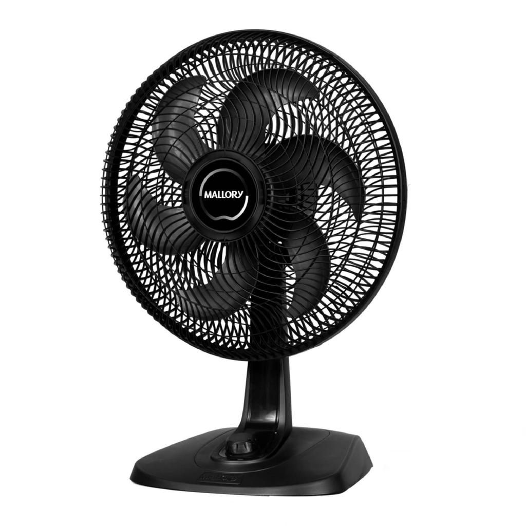 Ventilador de mesa 40 cm Mallory Turbo Fresh Preto 127v · foto 2