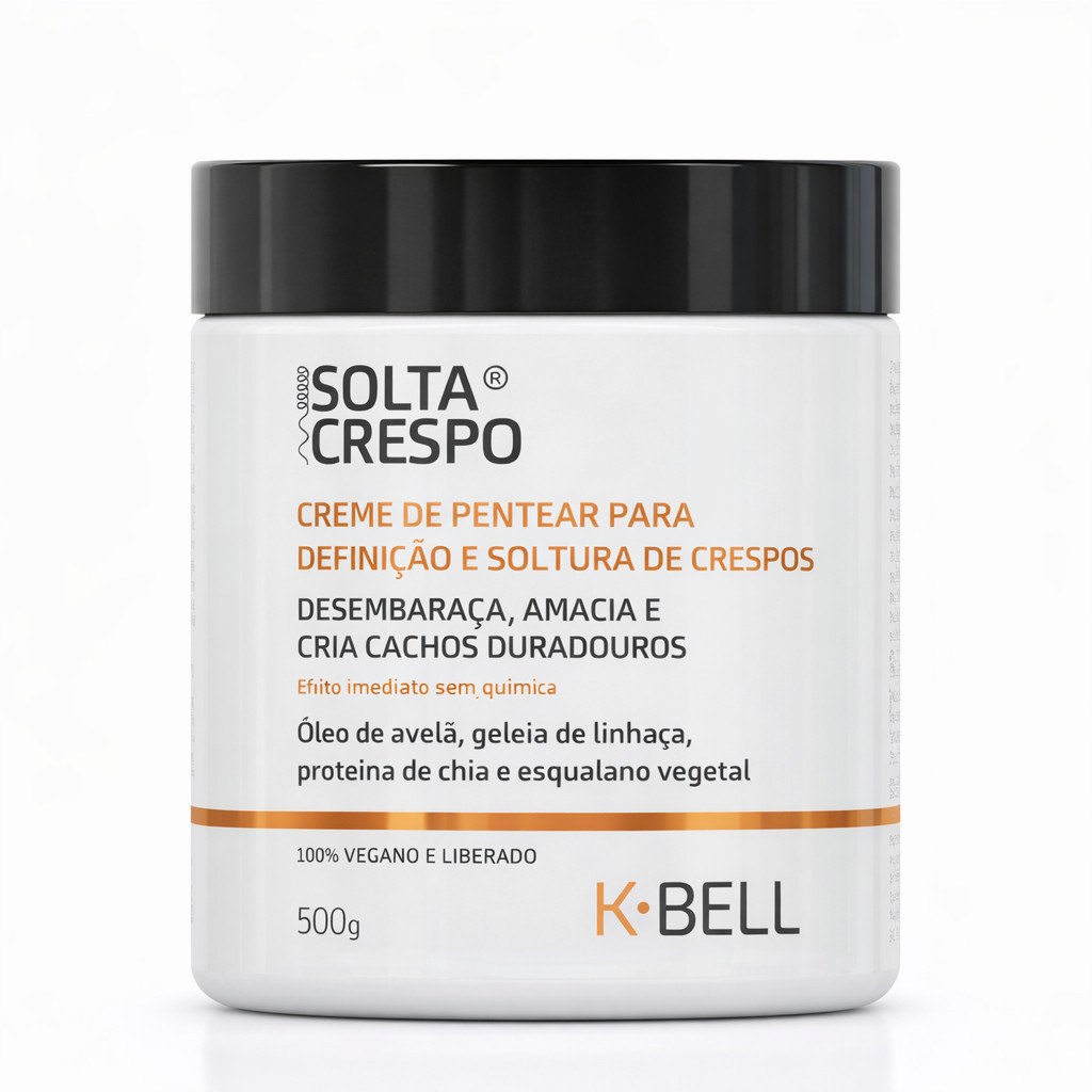 Creme de Pentear Solta Crespo K.BELL 500g
