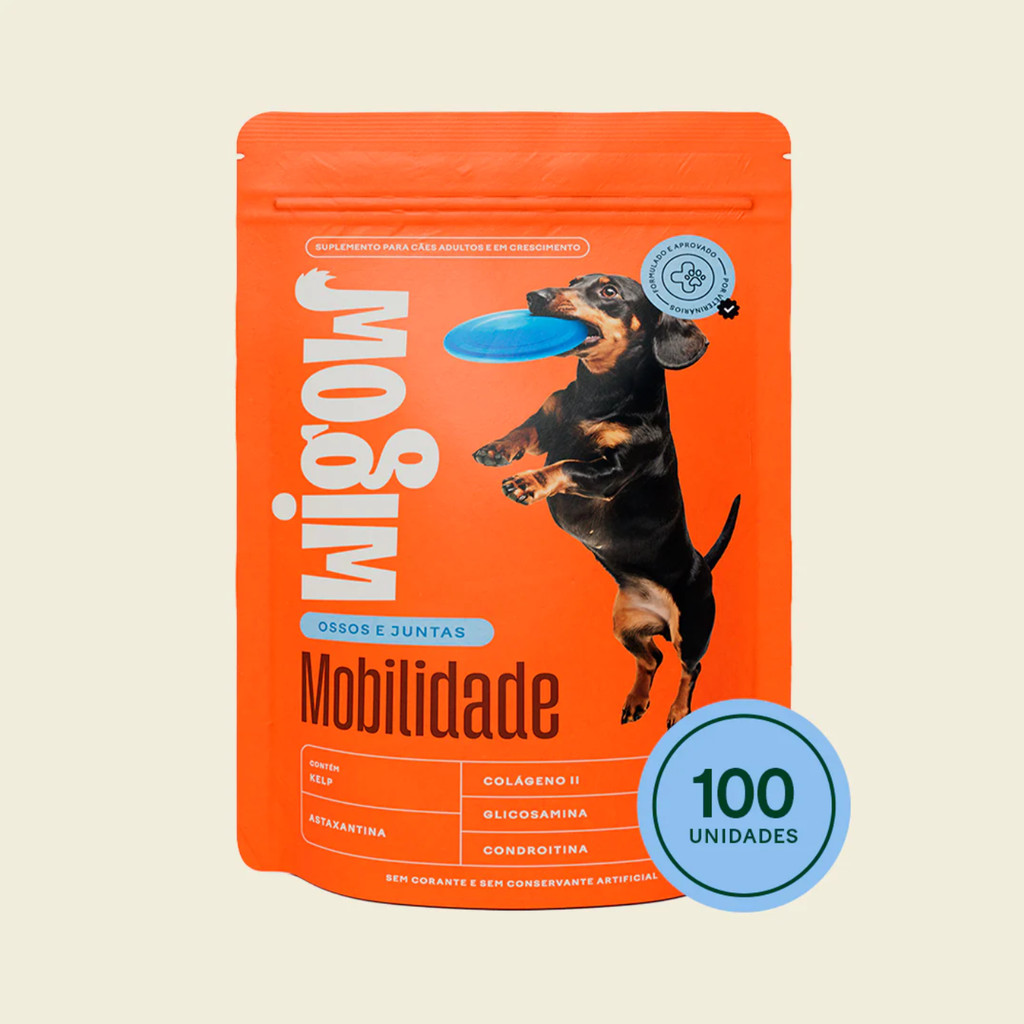 Suplemento para Cachorro Vitamina para Cachorro Suplemento Wigow Mobilidade Sabo