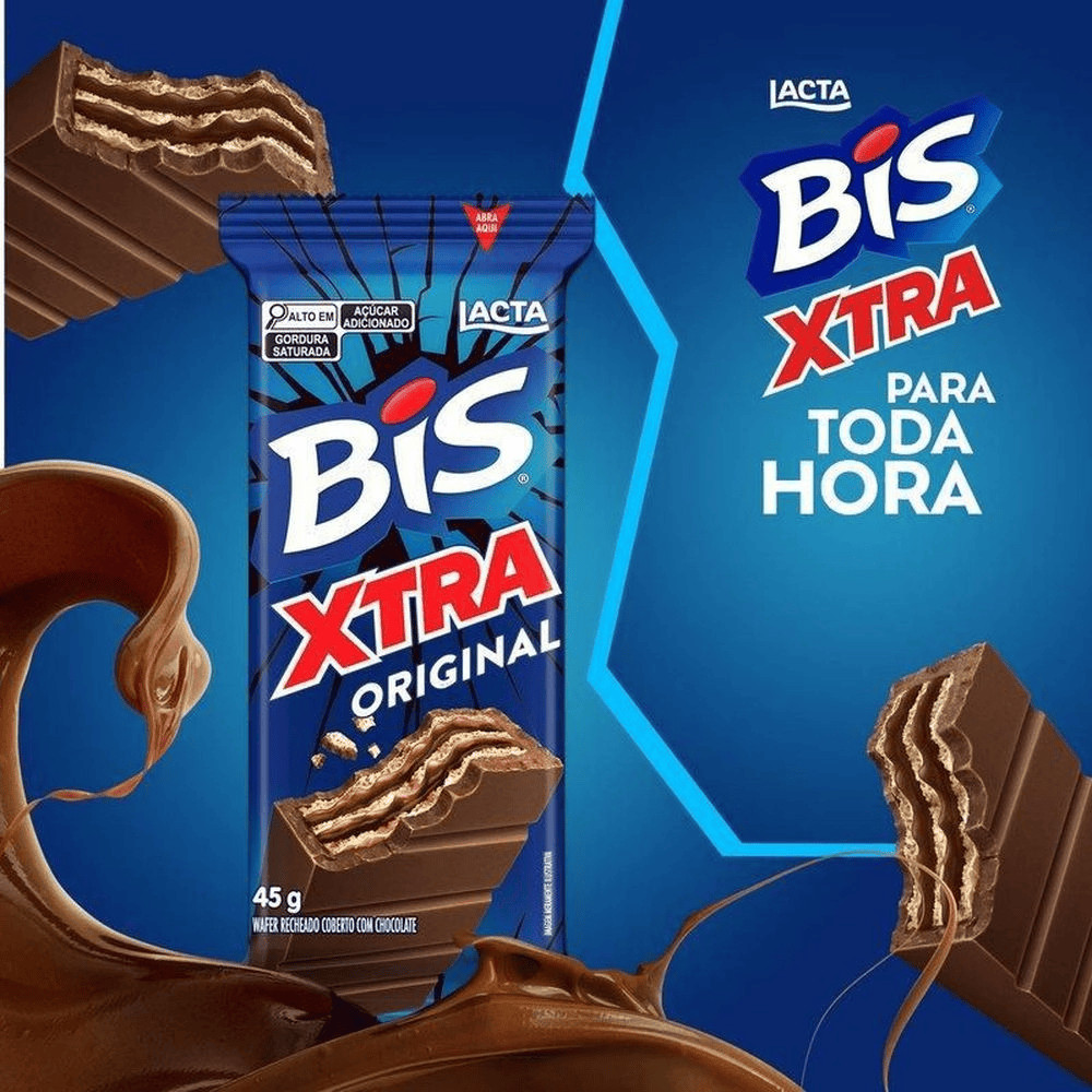 Bis Chocolate Xtra Lacta 45g · foto 2