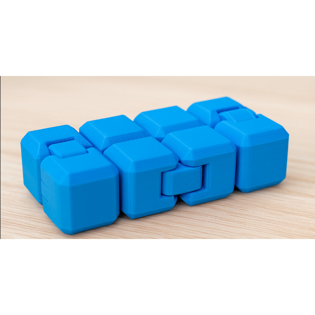 Infinity Cube Anti Estresse Fidget 3D Cubo Sensorial para Ansiedade e Foco