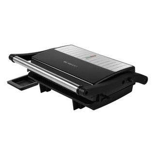 Grill Elétrico Antiaderente Inox Com Coletor De Gordura 1000