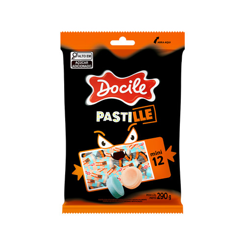 Pastilha Mini 12 Halloween 290g - Docile