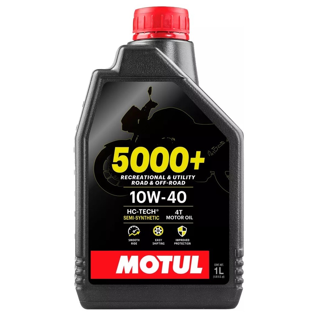 OLEO PARA MOTOR MOTUL 5000+ 10W40 4T - 1L