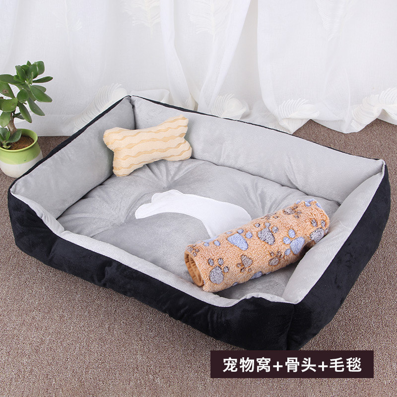 Outono inverno quente canil para animais de estimação pequeno médio grande cães Universal cama para animais de estimação