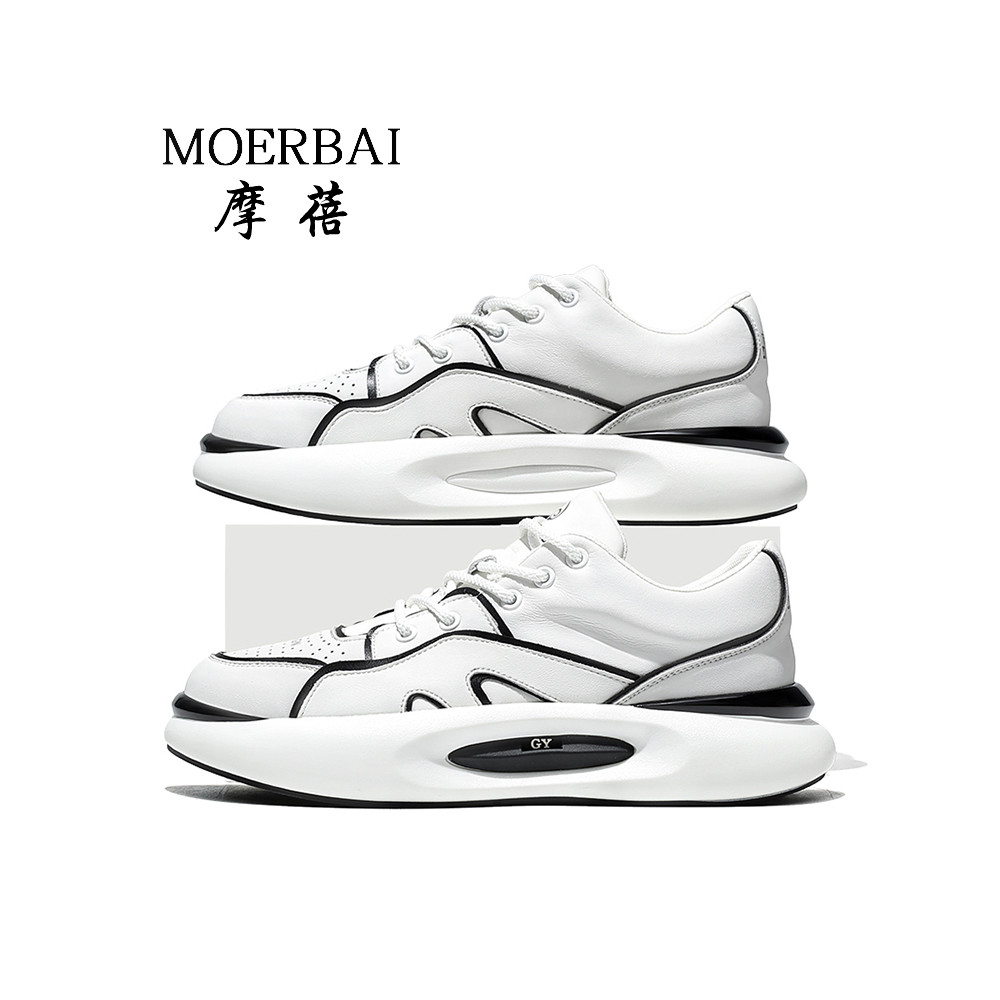 Mobe sapatos masculinos 2026 novo estilo sapatos esportivos masculinos sapatos casuais de sola grossa aumentando pai sap