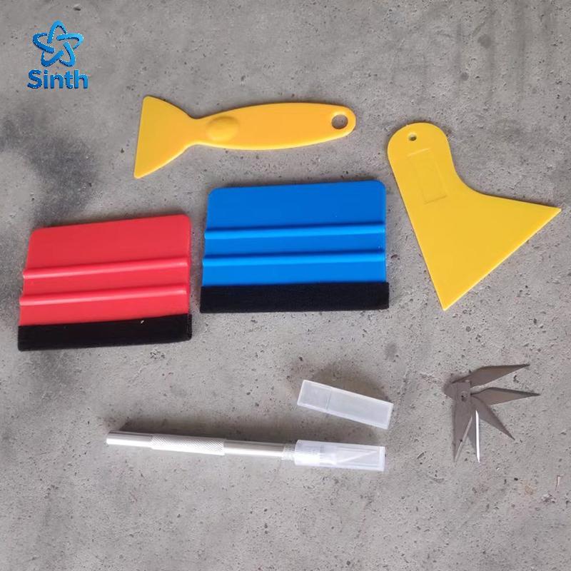 Sinth 1 Conjunto De Ferramentas Para Carro , Filme Envoltório , Ferramenta De Embrulho , Veículo , Vinil , Janela , Mati