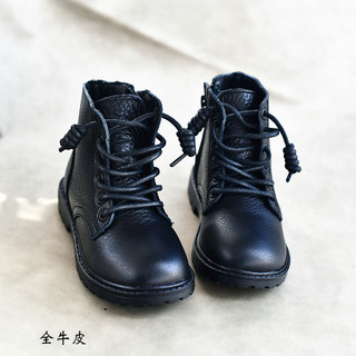 Crianças botas de couro botas de couro genuíno meninos meninas Martin botas curtas botas de algodão 2021 novo estilo bot