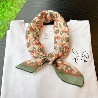 58*58 novo estilo fresco algodão linho impresso lenço quadrado feminino doce verão protetor solar lenço de viagem pequen