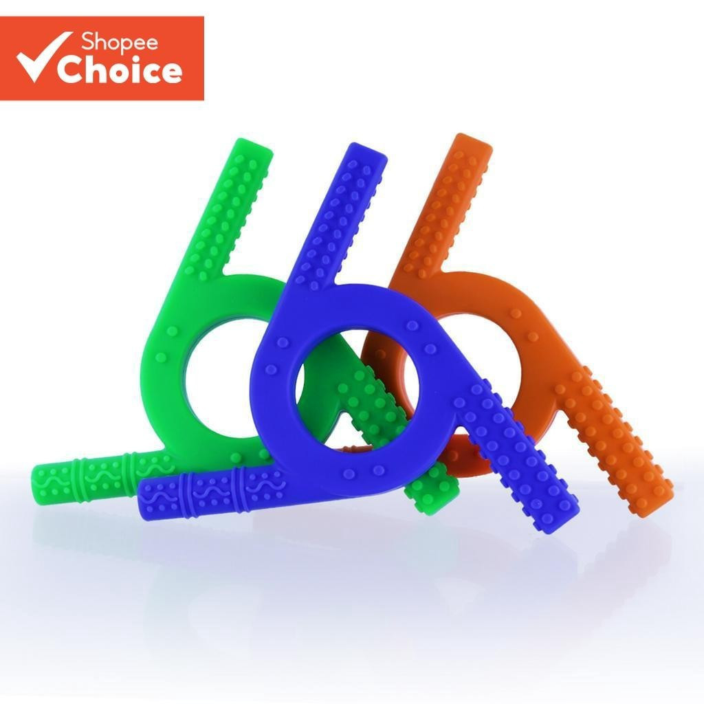 2026Brinquedos de Mastigar Sensoriais para Crianças com Dentição, ADHD e Autismo, Teether em Silicone para Meninos e Men