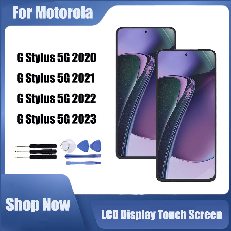 Para Motorola Moto G Stylus 5G 2020 2021 2022 2023 Display LCD Substituição Da T