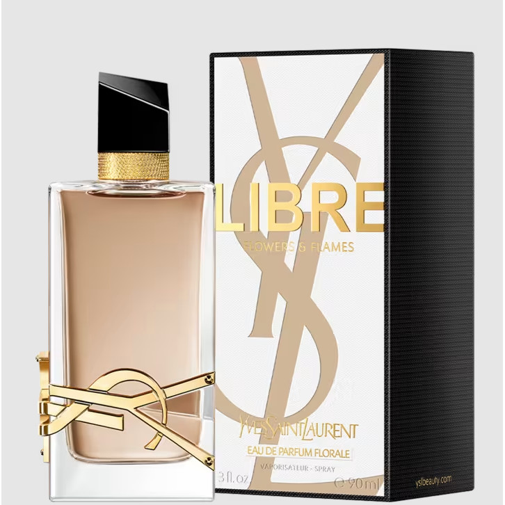 Libre Flower & Flames Yves Saint Laurent Eau de Parfum - Perfume Feminino 90ml