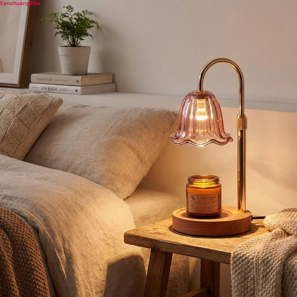 Lâmpada Aquecedora De Velas TIANCHUANG , De Altura Ajustável De 4 Velocidades , Derretedor Perfumadas Com Temporizador V