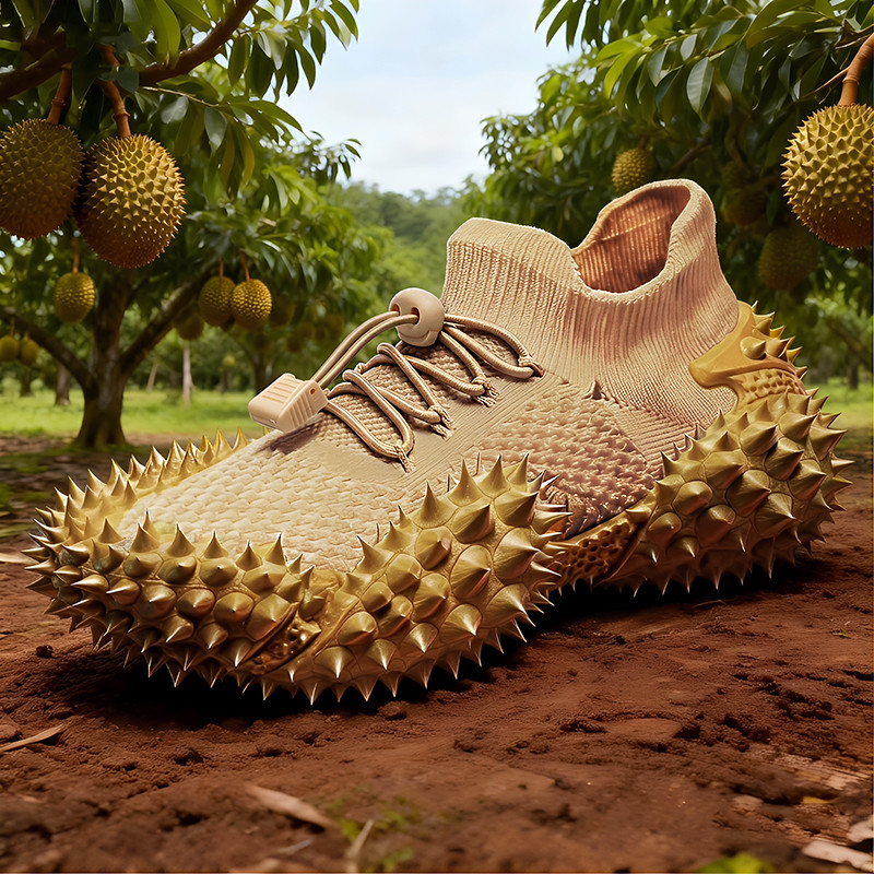 Sapatos masculinos de coco 2026 verão novo estilo um Pedal preguiçoso voando malha desodorante All-Match esportes lazer 