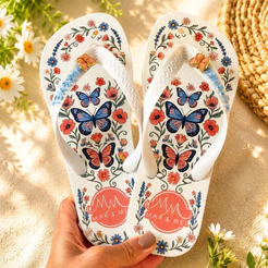 Chinelo Feminino de Dedo Super Leve Macio Secagem Rápida Praia Piscina e Calor Verão
