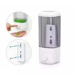 Dispensador De Sabonete Líquido De Parede Saboneteira Plástico 500ml