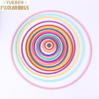 Anel de jogo anel adereços anel de plástico pai-filho brinquedos interativos anel especial de casamento
