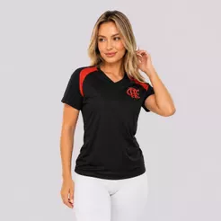 Camisa Flamengo Gávea II Feminina Preta