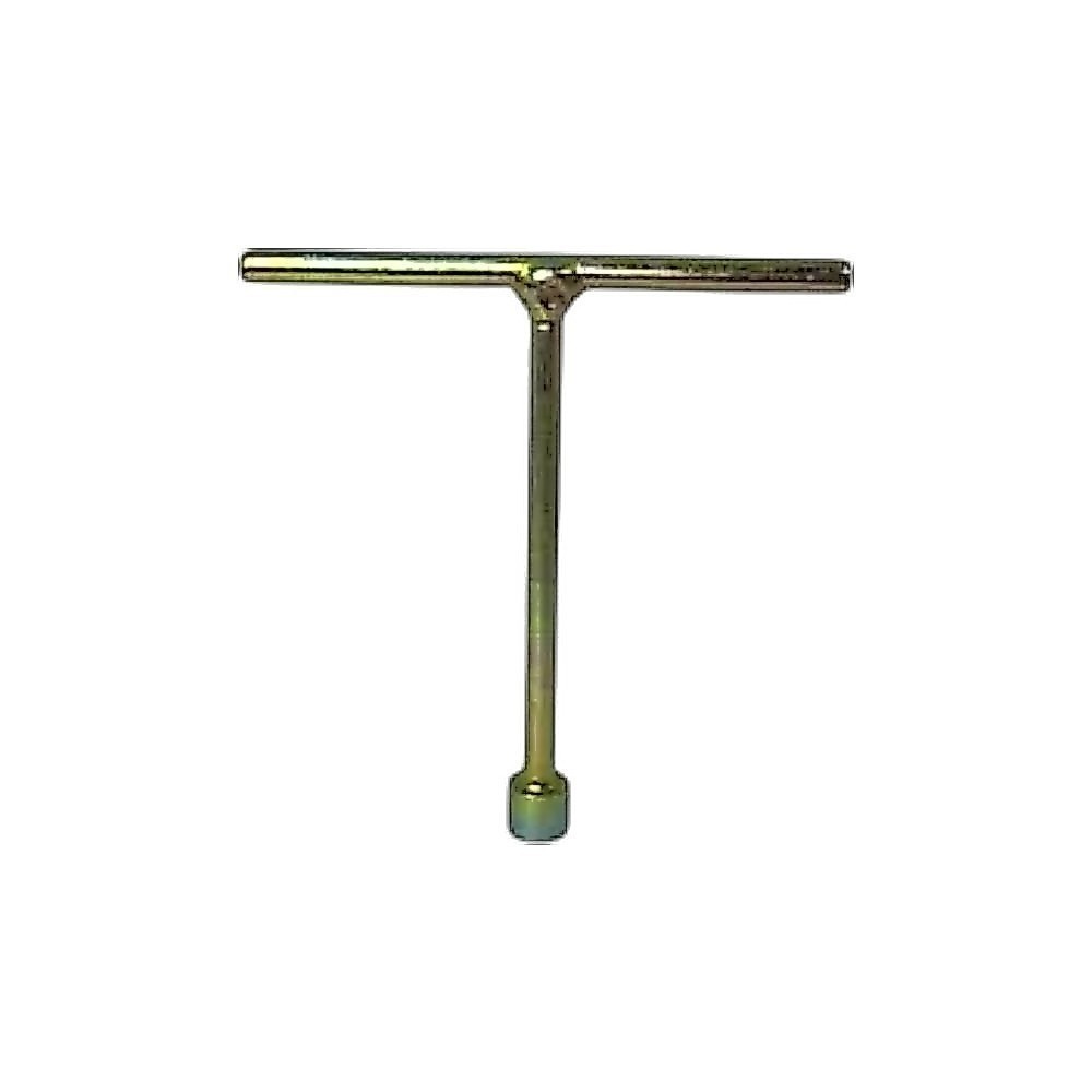 Chave T Canhão Parafuso da Cunha 10mm Lavadora Brastemp Consul Trava do Cesto Aço Zinco Dourado