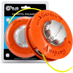 Carretel Automático Carga Fácil Garden P/ Roçadeira Toyama Kawashima Vulcan Garthen - Com 1 Metro de Fio, Profissional